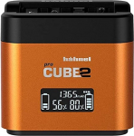Hahnel ProCube 2 kaksiklaadija Sony NP-BX1, NP-FW50 ja NP-FZ100 akudele