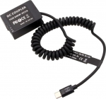 Power Bank QC PD 9V USB-C Dummy aku Panasonic G5 G7 G80 G99 FZ2500 FZ300 Sigma FP kaamera DMW-DCC8 DMW-BLC12 jaoks