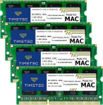 Timetec 32GB Kit (4x8GB) &uuml;hildub Apple DDR3L 1600MHz PC3L-12800 CL11 iMac (Mid 2011, Late 2012, Late 2013, Late 2014 Retina 5K, Mid 2015 Retina 5K) SODIMM m&auml;lumooduli MAC RAM uuendamine.