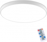 Oraymin LED laevalgusti radari liikumisanduriga 24 W 2400 lm LED laevalgusti kaugjuhtimispuldiga IP54 4000 K Lamp liikumisanduriga siseruumides trepile koridorile keldrile garaažile autovarjualusele WC-le &uuml;mmargune 30 cm