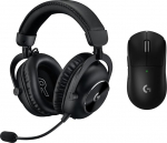 Logitech G PRO X SUPERLIGHT 2 LIGHTSPEED traadita m&auml;nguhiir, USB-C laadimine, PC ja Mac + PRO X 2 LIGHTSPEED traadita m&auml;nguh&auml;&auml;l, 50 mm grafeenk&otilde;rval, PC-le, PS5, must
