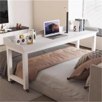 Mobiilne kokkupandav laud Cross Bed Table, Liigutatav voodilaud, majapidamine, magamistuba, v&auml;ike laud voodil, reguleeritav arvutilaua, t&otilde;stetav voodilaud