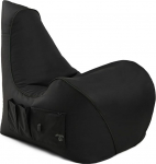BuBiBag Gaming Bean Bag m&auml;ngude jaoks koos &uuml;hendusega laadimiseks ja kotid, hoidja, m&auml;ngutool lastele ja t&auml;iskasvanutele, Beanbag Indoor ja Outdoor - Flash Bag (Antratsiit)
