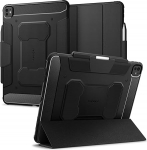 Spigen Rugged Armor Pro &uuml;mbris, mis &uuml;hildub iPad Pro 13-tollise 7. p&otilde;lvkonna M4 (2024) &uuml;mbrisega - must