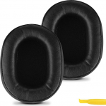 Geekria k&otilde;rvapadjad SONY MDR-7506, MDR-V6, MDR-CD900ST k&otilde;rvaklappide asendusk&otilde;rvaklapid / k&otilde;rvapadjad / k&otilde;rvaklapid / k&otilde;rvakatted / k&otilde;rvaklappide remondi osad (must)