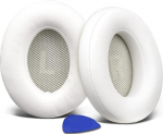 SOULWIT Asendusk&otilde;rvapadjad Asendusk&otilde;rvapadjad JBL Everest Elite 700 (mudel: V700NXT) k&otilde;rvaklappidele, k&otilde;rvapadjad padjad suure tihedusega m&uuml;raisolatsioonivahuga, pehmem valgu nahk valge