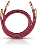 OEHLBACH Master Set NF 214 analoog&uuml;hendus, 384 ahelat h&otilde;betatud OFC-st. Auhinnatud kaabel. 2x0,5m. V&auml;rv: Burgundia. T&Auml;HE HINNANG : 4.
