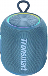 Tronsmart T8 Mini Portable Bluetooth k&otilde;lar v&otilde;imas, 16 W v&otilde;imsus, IPX7 veekindel, 20 H kestus, Stereo &uuml;hendus, &uuml;hilduv SD/AUX, ideaalne pidudele, reisimiseks ja v&auml;ljas, sinine