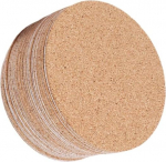 Operitacx kristlikud j&auml;rjehoidjad Pack of 36 Cork Coasters Keraamilised rannalauad Cork Strips Cork Pads Cork Seal Cork Spacer Self-Adhesive Cork Disc Tape Made of Wood 100 mm