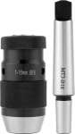 Drill Chuck Keyless Chuck 1-16 mm Cone B18 with Taper Mandrel MT3, High Precision Drill Chuck Hammer Drill