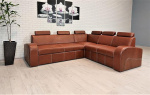 Glanz Antalya II 6Z RE ehtne nahast nurgadiivan 245 x 212 cm diivan diivan peatoega voodi funktsioon voodikarp ehtne nahast nurgadiivan palju v&auml;rve
