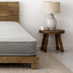 Starlight Beds Nebraska &uuml;hekordne Memory Foam madrats, h&uuml;briidmadrats sulgede ja Memory Foam kihiga, pehme tunne, 19 cm s&uuml;gav, hall 90 x 190 cm