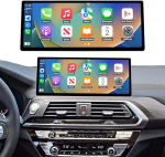 12,3-tolline autoraadio puuteekraan 2018-2022 BMW X3 / X4 seeria G01 G02 koos EVO s&uuml;steemiga, tugi Apple CarPlay / Android Auto / Mirrorlink / navigatsioon, autostereos&uuml;steemi uuendamine