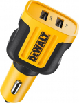 DEWALT suure j&otilde;udlusega USB autolaadija adapter (24W) sigaretis&uuml;&uuml;taja adapter USBA laadur kiirlaadija USB adapter autolaadijale mobiiltelefonide autolaadijad iPhone, Samsung Galaxy, iPad jaoks