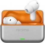 realme Buds T500 Pro k&otilde;rvaklapid Bluetooth 50 dB ANC-ga, 56 tundi m&auml;nguaega, k&otilde;rglahutusega heli, Bluetooth 6.1, IP55, 6 mikrofoni, 3 seadme &uuml;hendus, juhtmevabad k&otilde;rvaklapid, h&otilde;bedased
