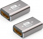 Pence & Moon Collective HDMI Female to Female adapter 8K@60Hz 4K@120Hz HDMI HDMI port Support ARC HEC HDCP | teleritele, PC-dele, PS5, Xboxile, s&uuml;learvutitele 2 Pack