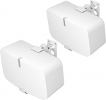 Robuste Lautsprecher-Wandhalterungen f&uuml;r Sonos 5 Halterung & Sonos Play 5 Halterung - Neig- und schwenkbare Lautsprecherhalterungen f&uuml;r Sonos Play 5 Gen 2 Wandbefestigungsb&uuml;gel, 1 Paar