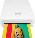 Kodak Mini 2 HD juhtmevaba mobiilne kiirfotoprinter koos patenteeritud 4-pass-tr&uuml;kitehnoloogiaga - &uuml;hildub iOS ja Android seadmetega - Real Ink in One Instant