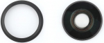 Asenduskaamera objektiiv, mis &uuml;hildub Insta360 X3-ga (koos v&auml;lisr&otilde;ngaga) Spordipanoraamkaamera objektiivi remondi objektiivi tarvikud k&otilde;rge l&auml;bilaskev&otilde;imega optiline klaas