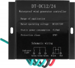 HUIZHITENGDA 10,000 W Wind Turbines Generator Controller, MPPT Battery Charge Controller for Wind Turbines and Batteries (12V-220V Optional)