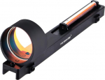 Fibre Red Dot Sight Rifle Scope 1 x 28 mm taktikaline optiline Outdoor Shooting Visor Holograafiline reflekssilmaga jahti