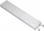 Alumiiniumist vesijahutusplokk, 40 x 200 x 12 mm vesijahutusplokk, vesijahuti, protsessorijahuti, vedeliku vesijahuti, jahutusradiaator arvutile, protsessorile, vesijahutusele