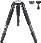 INNOREL RT90C Systematic Carbon Fibre Tripod 160 cm / 63 Inch Professional Heavy Duty Camera Tripod Max Tube 40 mm Max Load 40 kg with 75 mm Bowl Adapter Tripod Bag Stable Bird Watching Tripod