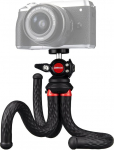 Kaamera mini statiiv, Lammcou kaasaskantav statiiv 2in1 nutitelefoni statiiv laua statiiv kerge statiiv Canon Nikon Sony DSLR Cam + iPhone 7 / 7Plus / 6 / 6 Plus / Samsung / Huawei / LG Mini statiiv