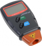 Digitaler Drehzahlmesser Md 2234c mit Extra Gro&szlig;em Lcd Display und Komfortablem Griff aus Kunststoff und Elektronischen Komponenten f&uuml;r Pr&auml;zise Messungen in Zuf&auml;llige Farbe