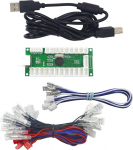 SJJX Zero Delay USB Encoder LED Joystick Kit Arcade DIY kontroller PC Retropie Raspberry Pi MAME jaoks