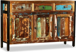 VidaXL Buffet Bois de r&eacute;cup&eacute;ration massiivne 120 x 35 x 76 cm