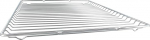 DL-pro k&uuml;psetusrest 42,5 x 36 cm AEG Electrolux Juno 387029001/6 3870290016 387029001 ahjupliidi jaoks.