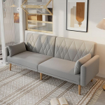 BTM V&auml;ike diivan Kahekohaline diivanvoodi Kokkupandav diivanvoodi koos unefunktsiooniga Sametkangast diivanvoodi 2-kohaline diivan koos unefunktsiooniga Hall