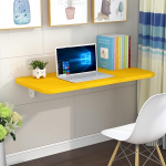 An der Wand montierter Klapptisch, Kleiner Wandtisch zum Aufh&auml;ngen in Einer Wohnung mit Klavierlack, K&uuml;chenkonsolen-Esstisch, Computertisch, Werkbank f&uuml;r die Garage, schwebender Schreibtisc