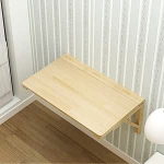 An der Wand montierter Klapptisch zum Ausklappen f&uuml;r Arbeitszimmer und Esszimmer. Platzsparender schwebender Laptop-Schreibtisch f&uuml;r die Verwendung in K&uuml;che und Computer