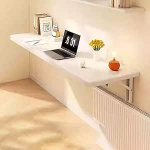 Generisch Klapptisch Platzsparender, an der Wand montierter Klapptisch. Kompakter Klappschreibtisch f&uuml;r K&uuml;che, Esszimmer, B&uuml;ro, Schlafzimmer. Vielseitiges, leicht zusammenklappbares Design f&uuml;r kleine