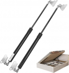 500 mm 450 N/45 kg gaasikevadel amortisaatorid, 2 L-t&uuml;&uuml;pi gaasikevadel gaasikevadel h&uuml;drauliline hoidja matkaauto voodi hoiukasti raske kasti kaane katte Camper veoauto paadi keldri uksele