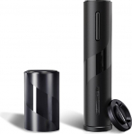 SUOXU Wine Beer Bottle Opener, 3-Piece Set, Electric Wine Corkscrew, Foil Cutter, Magnetic Beer Bottle Opener, Automatic Opener, Gift for Wine Lovers (Corkscrew Set)