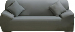 Sofa Covers, Eleoption Stretch Sofa Slipcovers Sofa Protectors Polyester Couch Cover Spandex Fabric Soft Slip-Resistant Form Fit Sofa Cover 74 to 90 Inches, Dark Gray