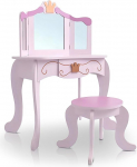 habeig #333 Children's Dressing Table Pink Princess Girl