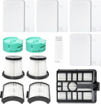 Filtri varuosad Shark IW3611 / IW3612 jaoks, W3612EU IW3612AMZEU IW3611EU IW3611DE, 1HEPA filter, 1 filtervatt, 4 baasvahufiltrit, 2 baas-eelfiltri komplekti, 2 l&otilde;hnapatrulli, 2 HEPA filtrit