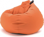 Ecopuf Oscar Outdoor Bean Bag lastele ja t&auml;iskasvanutele, tugitool Stool Bean Bag koos t&auml;idisega, Deck Chair Puf Seat sise- ja v&auml;litingimustes kasutamiseks, Outdoor pol&uuml;ester, k&auml;epidemega, veekindel, 90 x 110 cm,
