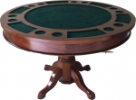 Kunibert pokkerilaud Pokkeri / s&ouml;&ouml;gilaud / All in One laud T&auml;ispuidust &uuml;mmargune laius 120 cm