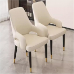 K&ouml;&ouml;gi s&ouml;&ouml;gitoolid Faux nahast Mid-Century Modern s&ouml;&ouml;gitool k&auml;etoega pehmendusega istme metallist jalg k&ouml;&ouml;gi k&uuml;ljetool aktsent tool elutuppa (v&auml;rv: