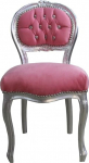 Casa Padrino Ladys Chair roosa / h&otilde;bedane Bling Bling teemantidega - garderoobitool