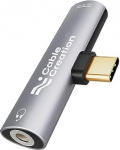 CableCreation USB C k&otilde;rvaklappide adapter, 2-in-1 USB C ja Hi-Res 3,5 mm pistikupesa adapter, USB C Aux adapter PD laadimisega Huawei P40/P30(Pro)/P20(Pro), Samsung S20(+)/S20 Ultra/S10, OnePlus 8/7T/7 jaoks.