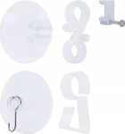 Well Home 202-teiliges Montage-Set f&uuml;r Weihnachtslichter, zur Dekoration im Au&szlig;enbereich, Wei&szlig;