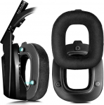 Astro A50 Gen 4 k&otilde;rvapadjad Asendavad k&otilde;rvapadjad, mis &uuml;hilduvad Logitech Astro Gaming A 50 Gen4 k&otilde;rvaklappidega (flanell k&otilde;rvapadjad)