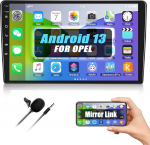 SIXWIN Android 13 autoraadio Opel Astra H/Zafira B/Corse C D, 9-tolline mahtuvuslik puuteekraan koos WiFi GPS Bluetooth FM/RDS USB Mirrorlink + Canbusiga