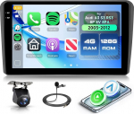 4G + 128G Rimoody 9-tolline Android autoraadio Audi A3 S3 RS3 8P 8V 8PA 2003-2012 traadita Carplay stereo auto koos Android auto navigatsiooniga GPS peeglilink Bluetooth FM/RDS/EQ WiFi SWC tagantvaate kaameraga